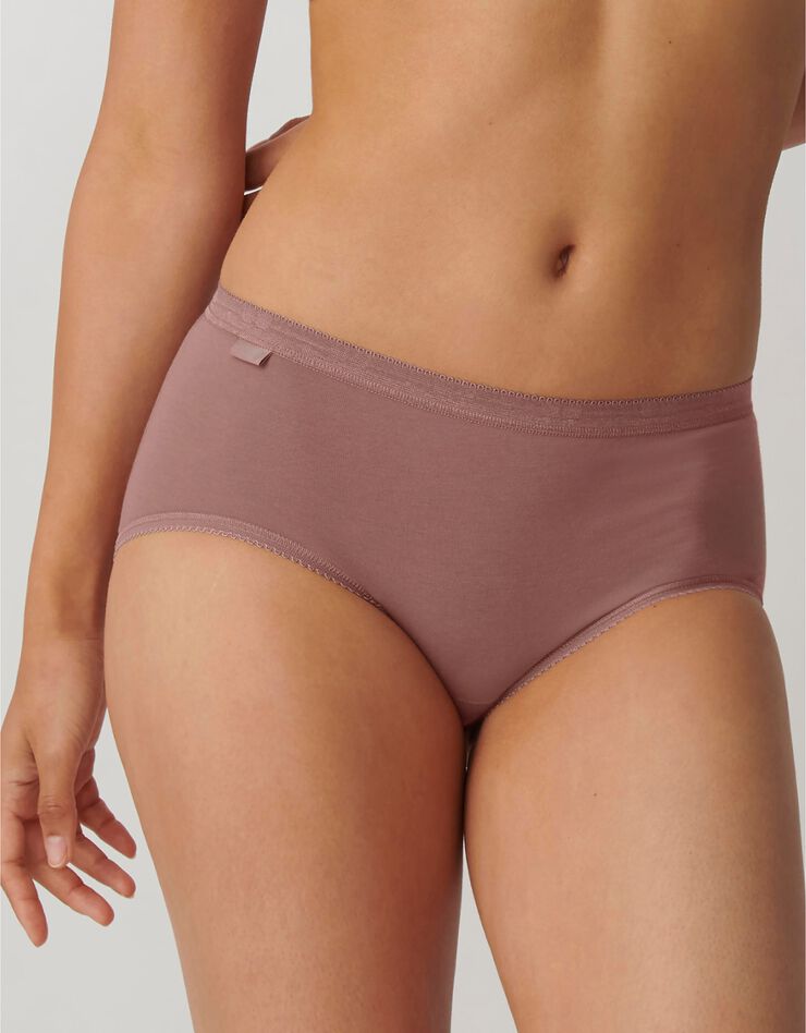 Slip maxi Basic+ gamme rose - 3+1 GRATUIT (1) (rose) Slip maxi Basic+ gamme rose - 3+1 GRATUIT (1) (rose)