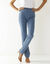 Jean sculptant, ceinture ventre plat (bleached)