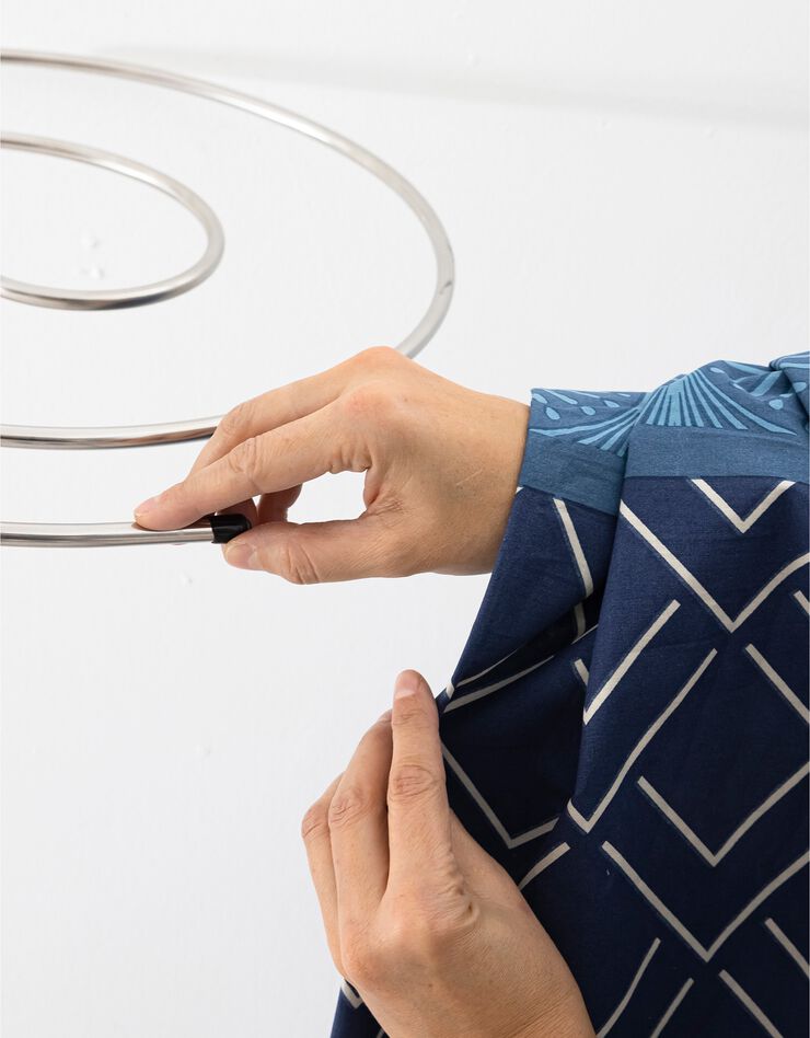 Cintre spirale sèche-drap (inox)