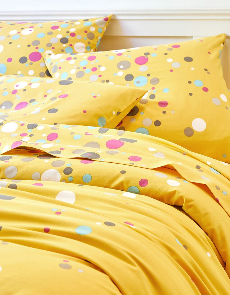 Linge de lit Pétillant coton (curry)