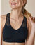 Soutien-gorge brassi&egrave;re coton dos dentelle - lot de 2 (terracotta + noir)