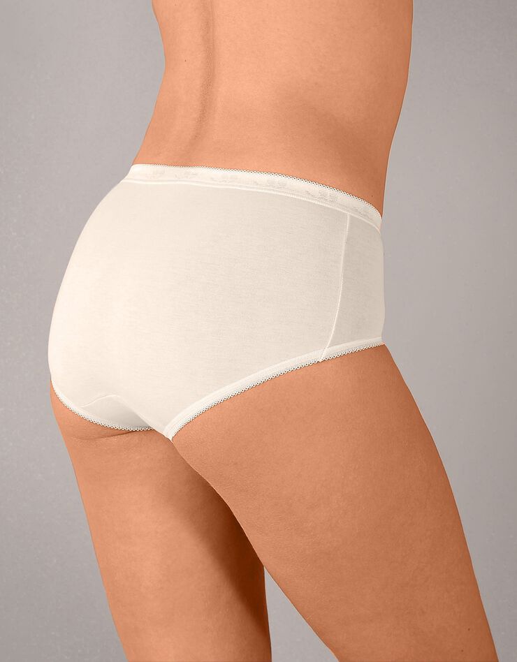 Culotte midi Basic - lot de 3 (doux) Culotte midi Basic - lot de 3 (doux)