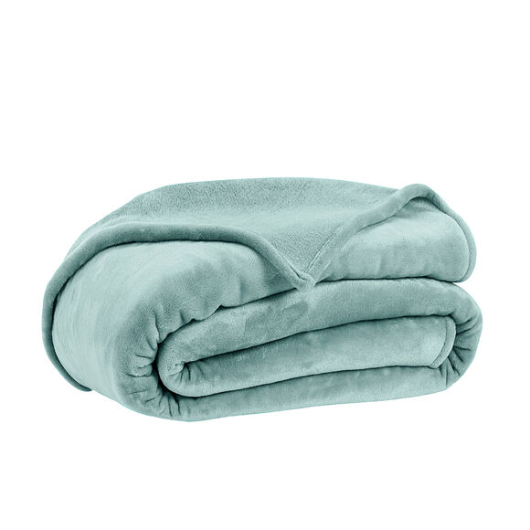 Couverture microfibre (c&eacute;ladon)