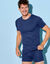 T-shirt sous-vêtement homme col rond - lot de 3 (marine)