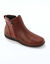 Boots cuir (bordeaux)
