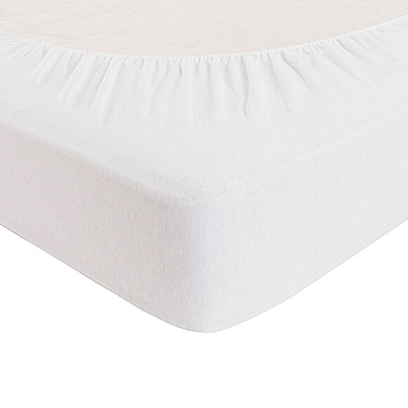 Protège-matelas imperméable Tencel® (blanc)