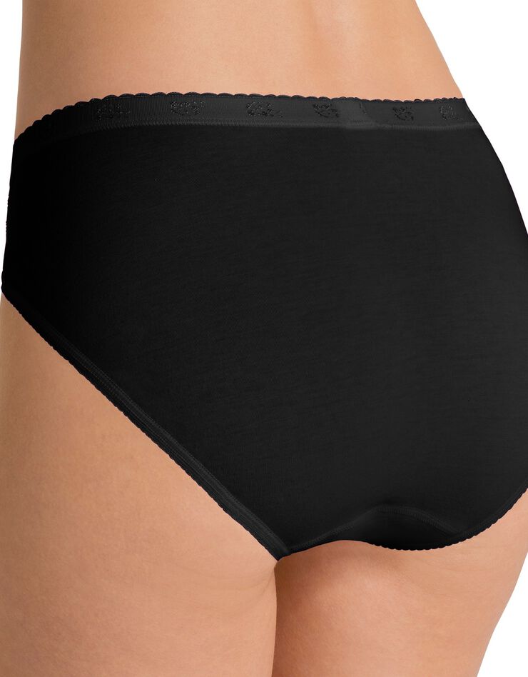 Culotte taï Chic, lot de 3 achetées + 1 GRATUITE (1) (noir) Culotte taï Chic, lot de 3 achetées + 1 GRATUITE (1) (noir)