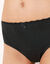 Culotte menstruelle ceinture dentelle - forme maxi (noir)