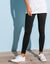 Legging uni maille jersey (noir)