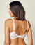 Soutien-gorge post-opératoire coton imprimé fleuri Capella - sans armatures (blanc)