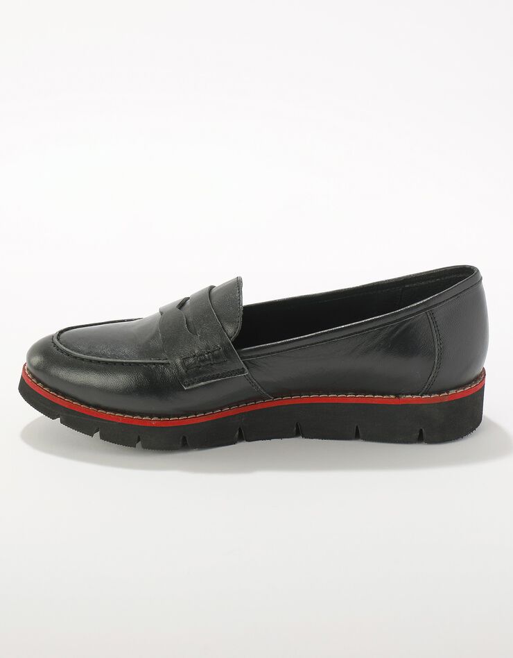 Mocassins en cuir (noir) Mocassins en cuir (noir)