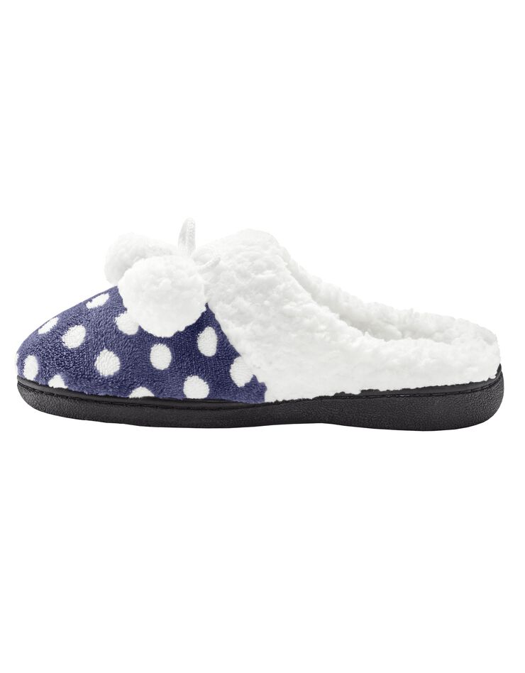Mules polaires imprimées pois (marine) Mules polaires imprimées pois (marine)