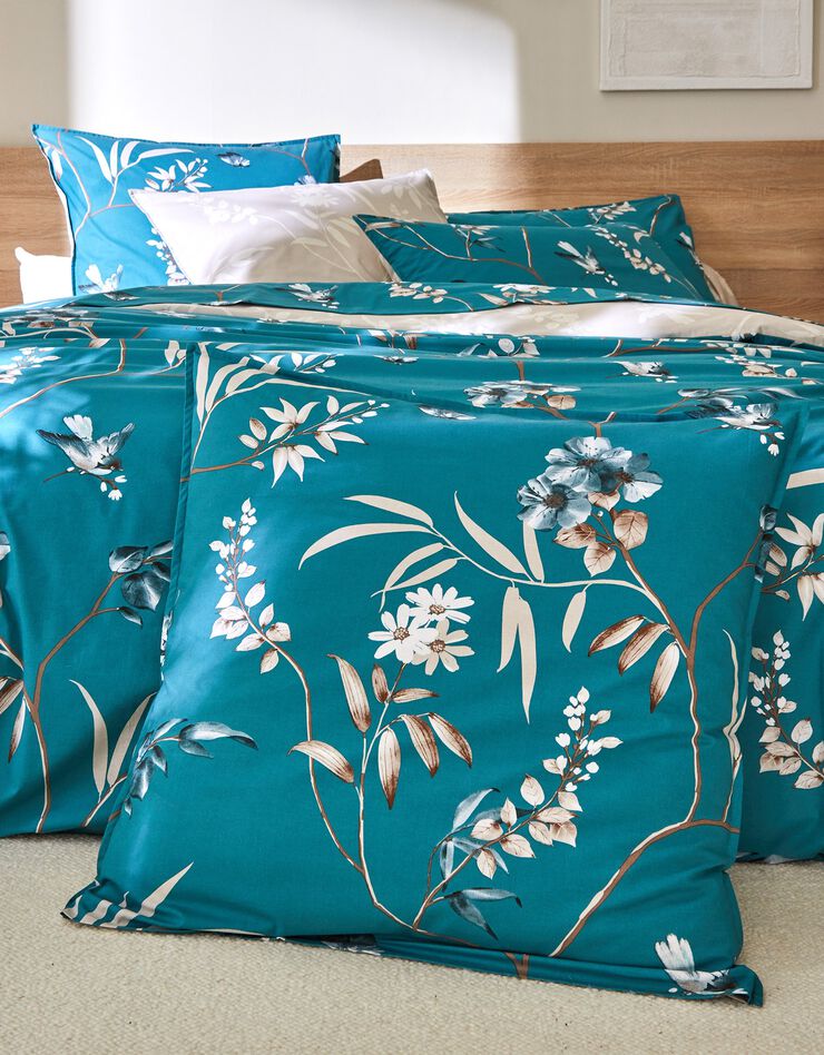 Linge de lit Anne en coton (cèdre)
