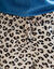 Pantalon fluide taille haute, imprimé léopard (beige / taupe)