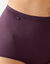 Culotte maxi Basic - lot de 3 (prune)