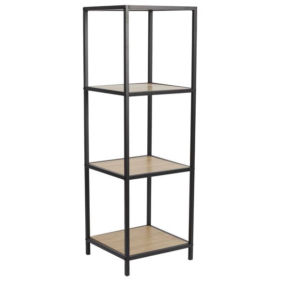 Etagère 3 niveaux style industriel STOCKIES (naturel)