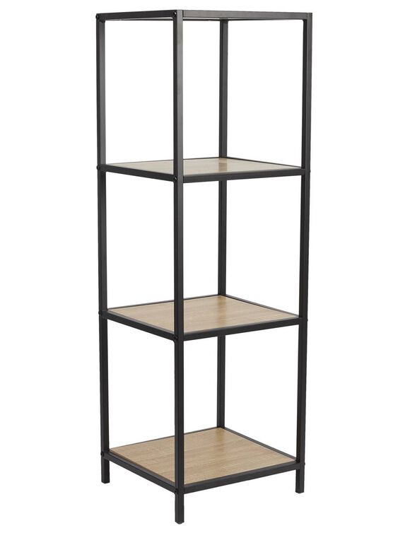 Etagère 3 niveaux style industriel STOCKIES (naturel)