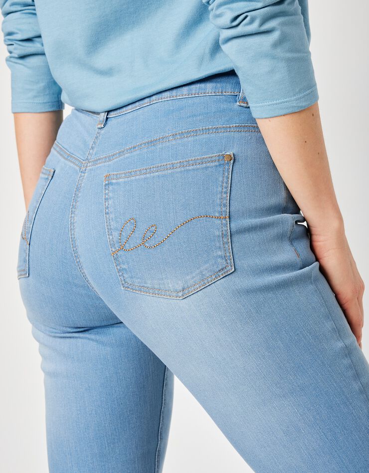 Jean stretch coupe droite (bleached) Jean stretch coupe droite (bleached)