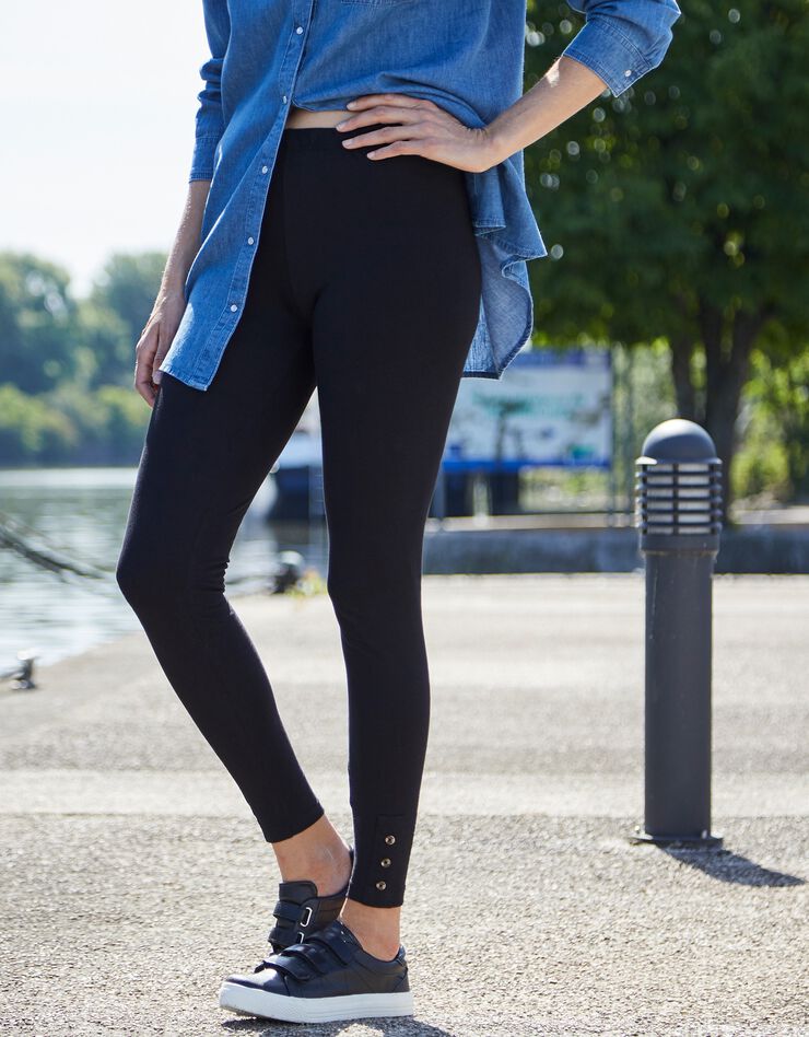Legging détails boutonnés (noir) Legging détails boutonnés (noir)