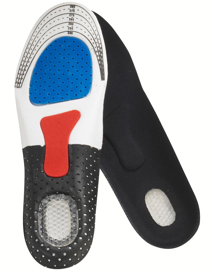 Semelles confort 3 zones femme (coloris unique)