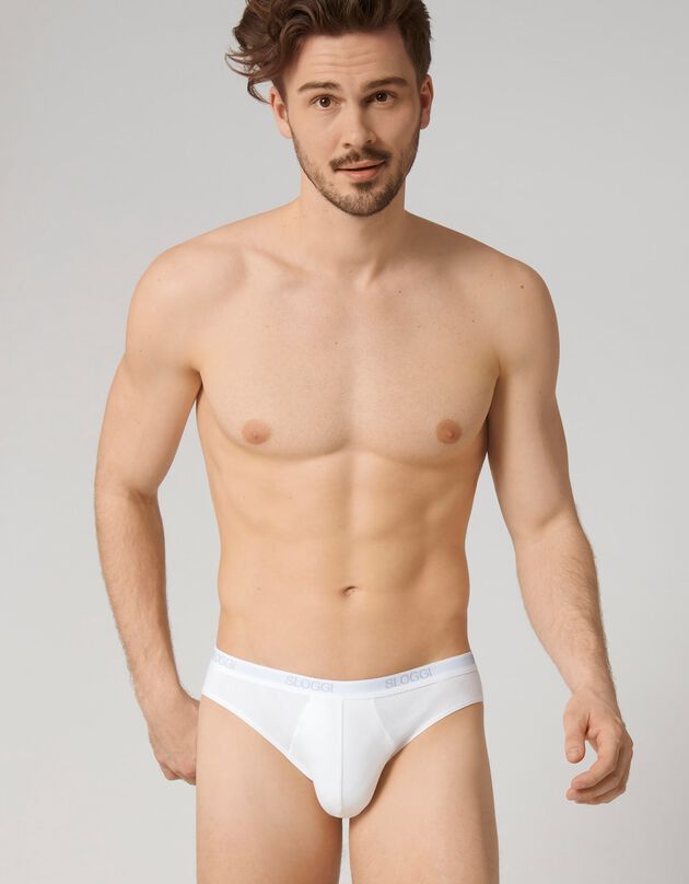 Slip fermé forme mini (blanc)
