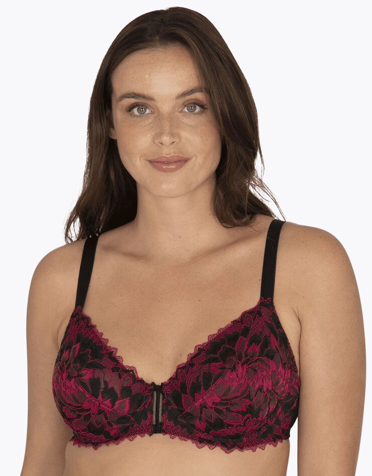 Soutien-gorge à armatures Dentellissime WELL® (noir)
