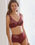 Soutien-gorge grand maintien microfibre Caminata - avec armatures (prune) Soutien-gorge grand maintien microfibre Caminata - avec armatures (prune)