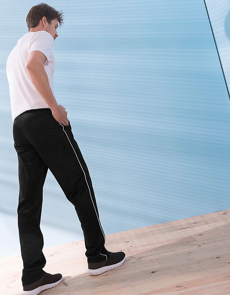 Pantalon sport intérieur gratté (noir) Pantalon sport intérieur gratté (noir)