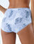 Culotte forme maxi « motifs fleurettes » - lot de 4 (bleu / jeans)