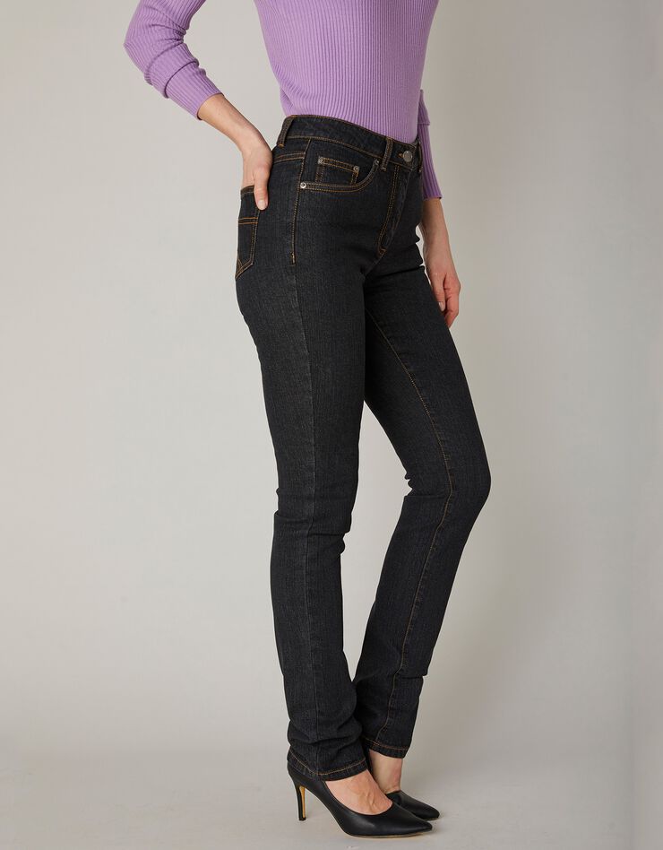 Jean coupe droite stretch - moyenne stature (black) Jean coupe droite stretch - moyenne stature (black)
