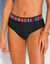 Culotte de bain Olmetto maxi - effet ventre plat (noir)
