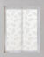 Vitrage passe-tringle motif plumes (blanc)
