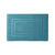 Tapis de bain éponge double liteau (vert canard)
