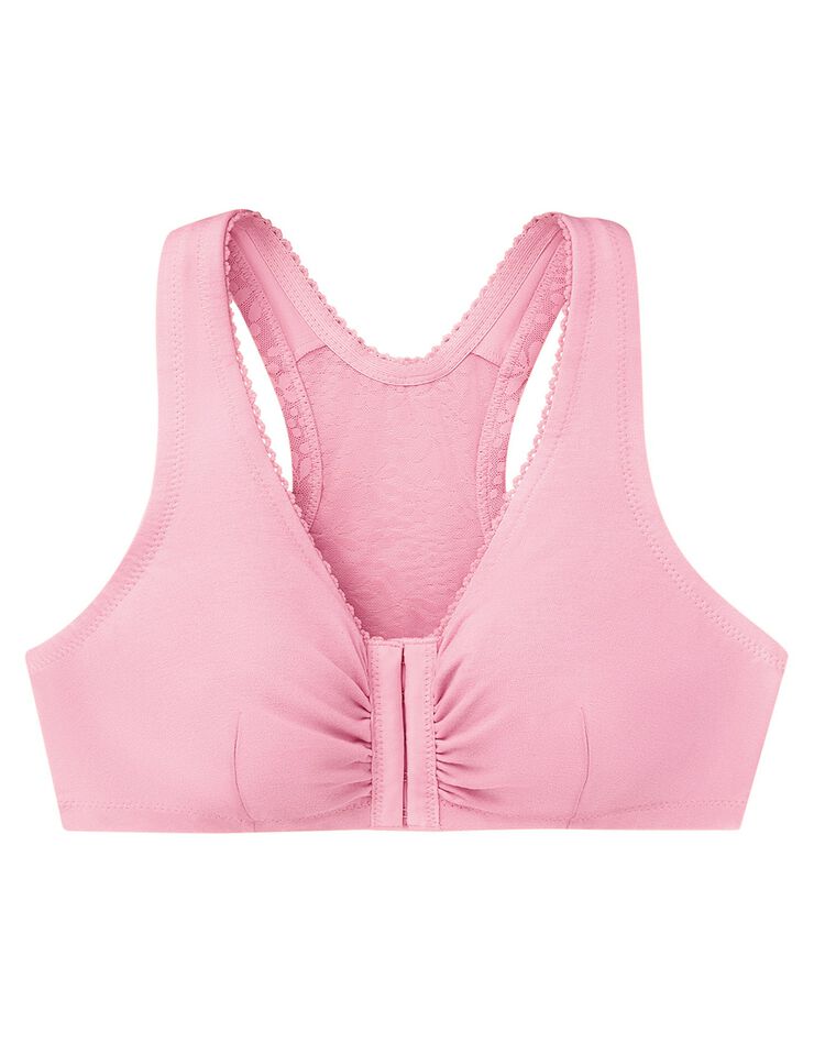 Extensible ouvert devant glamorise® tailles de bonnets groupés, sans armatures (rose B à D) Extensible ouvert devant glamorise® tailles de bonnets groupés, sans armatures (rose B à D)