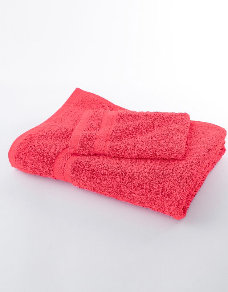 Eponge unie 420 g/m2 confort moelleux (corail) Eponge unie 420 g/m2 confort moelleux (corail)