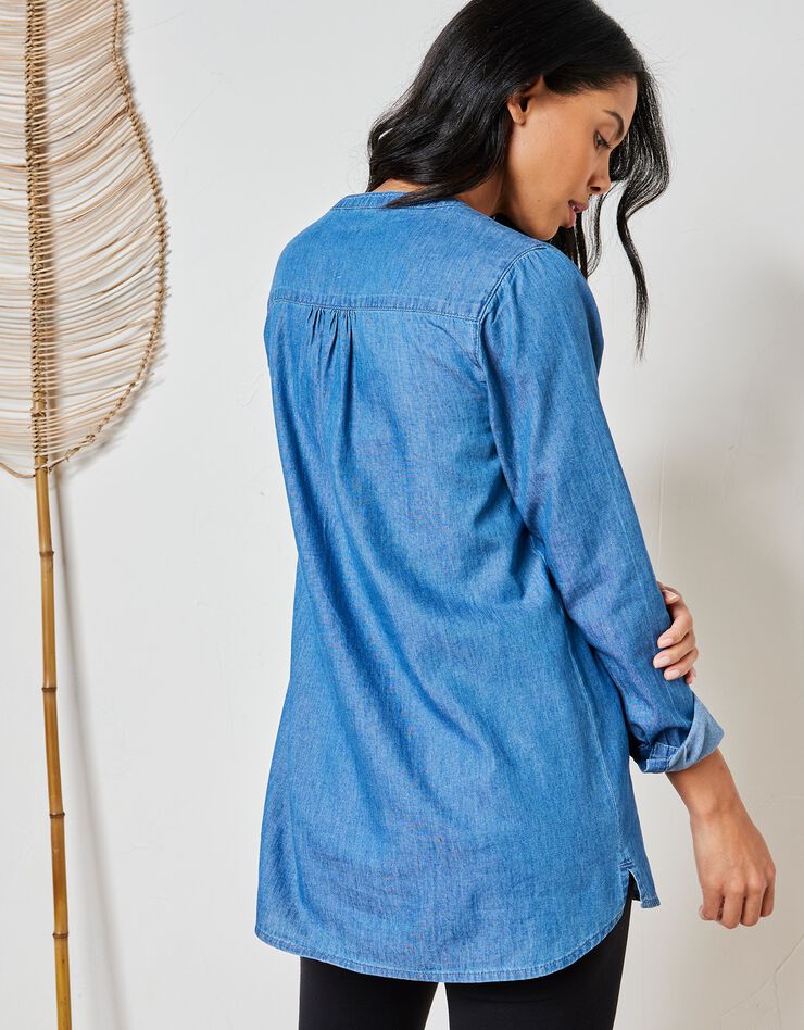 Tunique denim léger (stone) Tunique denim léger (stone)