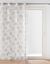 Voilage motif palmiers (naturel)