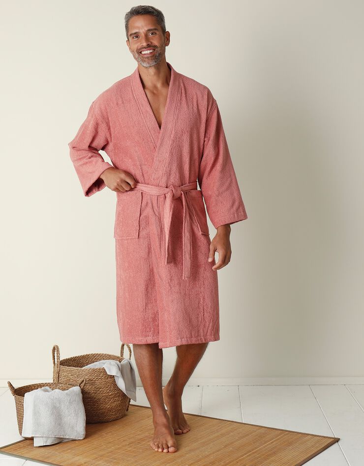 Peignoir mixte adute éponge bouclette 1er prix (bois de rose) Peignoir mixte adute éponge bouclette 1er prix (bois de rose)