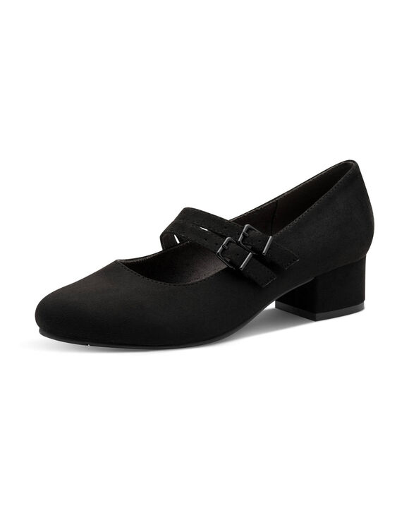 Babies à talon (noir)