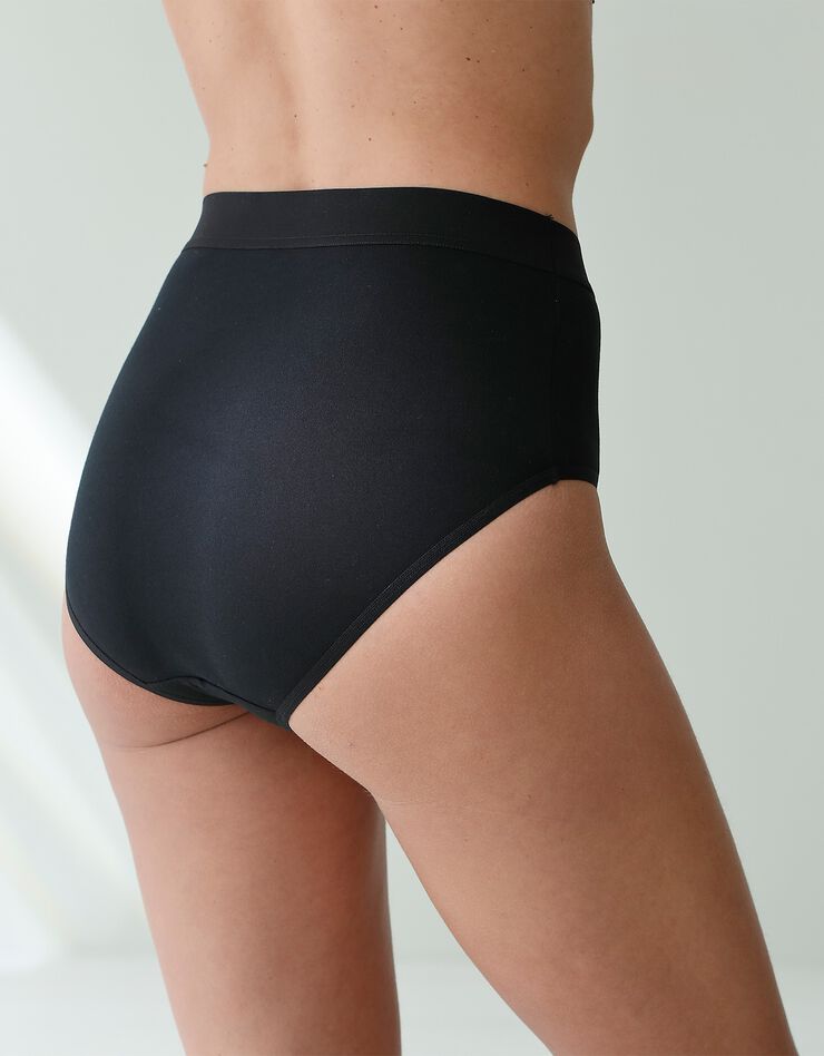 Culotte coton forme maxi "ourson" - lot de 10 (noir) Culotte coton forme maxi "ourson" - lot de 10 (noir)