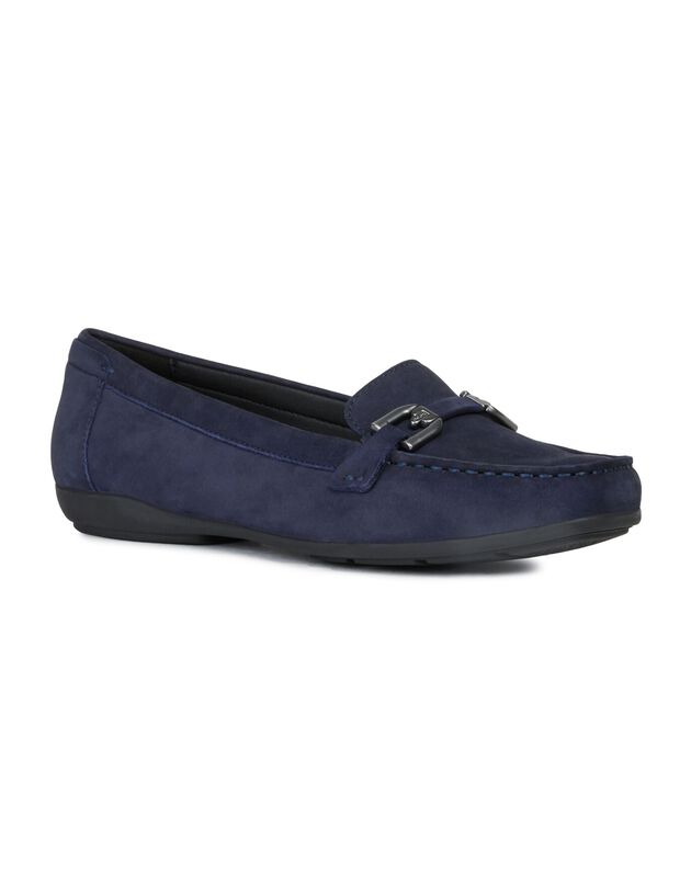 Mocassins cuir Annytah (marine)