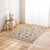Tapis rectangulaire motifs perse (beige)