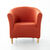 Housse unie bi-extensible fauteuil cabriolet (terracotta)