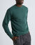 Sweat molleton col rond (vert foncé)