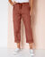 Pantalon battle retroussable (terracotta)