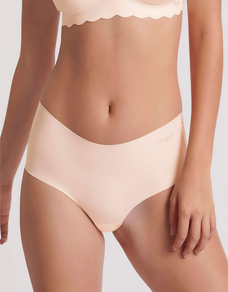Shorty microfibre "Zero micro" forme maxi sans coutures - lot de 2 (ivoire) Shorty microfibre "Zero micro" forme maxi sans coutures - lot de 2 (ivoire)