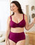 Culotte coton forme super maxi - lot de 2 (prune + kaki)