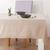 Nappe unie toucher peau de pêche (naturel)