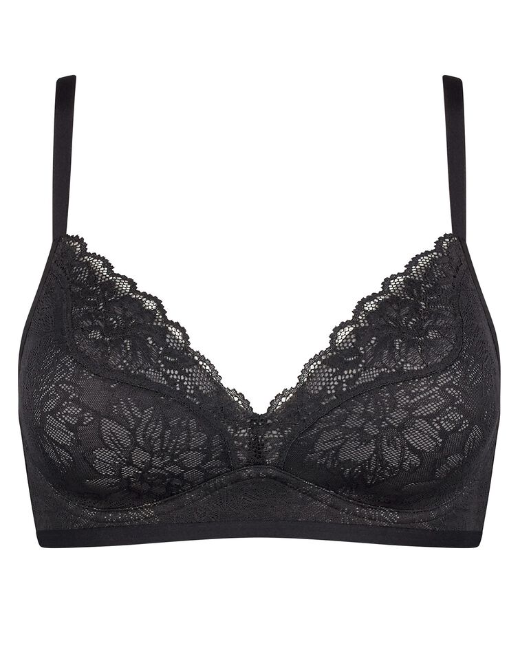 Soutien-gorge ampliforme dentelle "fit smart"- avec armatures (noir) Soutien-gorge ampliforme dentelle "fit smart"- avec armatures (noir)