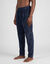 Pantalon d'int&eacute;rieur, taille &eacute;lastiqu&eacute;e, polaire toucher peluche (marine)